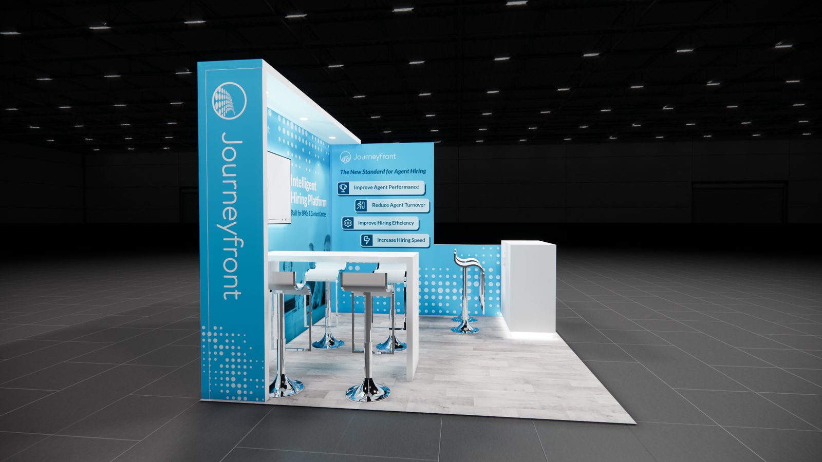 Journeyfront 10x10 Trade Show Exhibit Rental 3