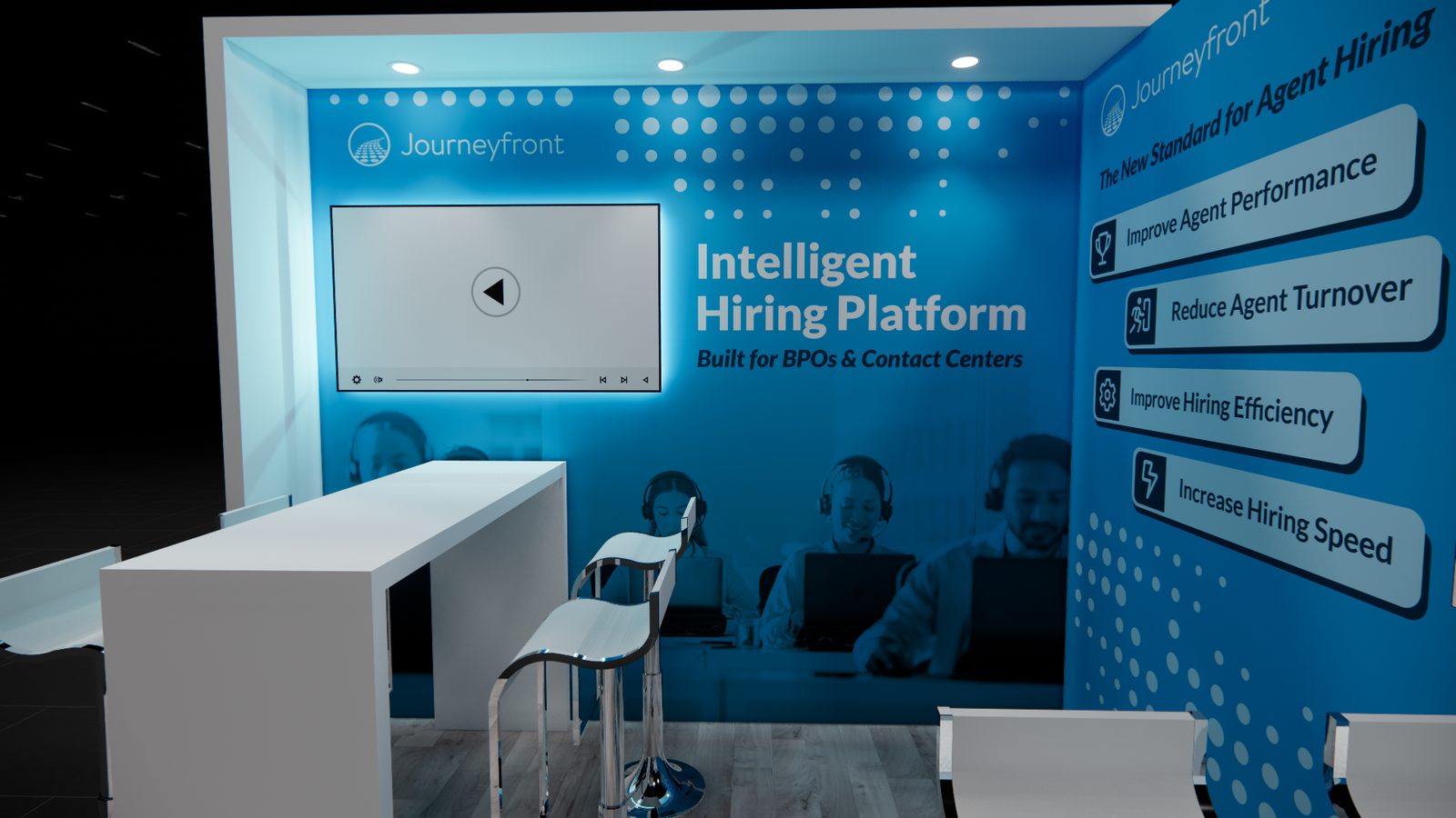 Journeyfront 10x10 Trade Show Exhibit Rental 4