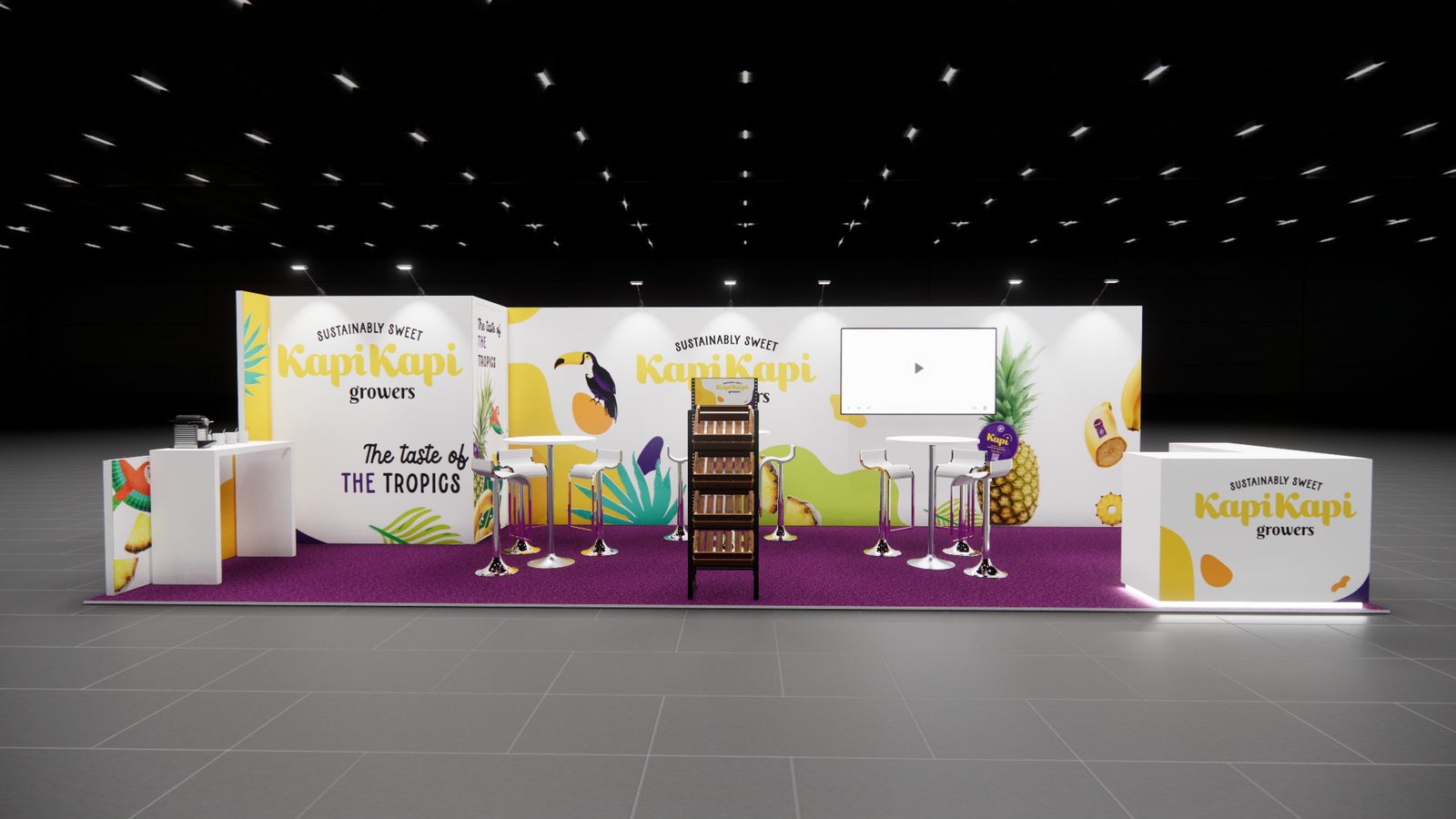 Kapi 10x30 Trade Show Exhibit Rental 1