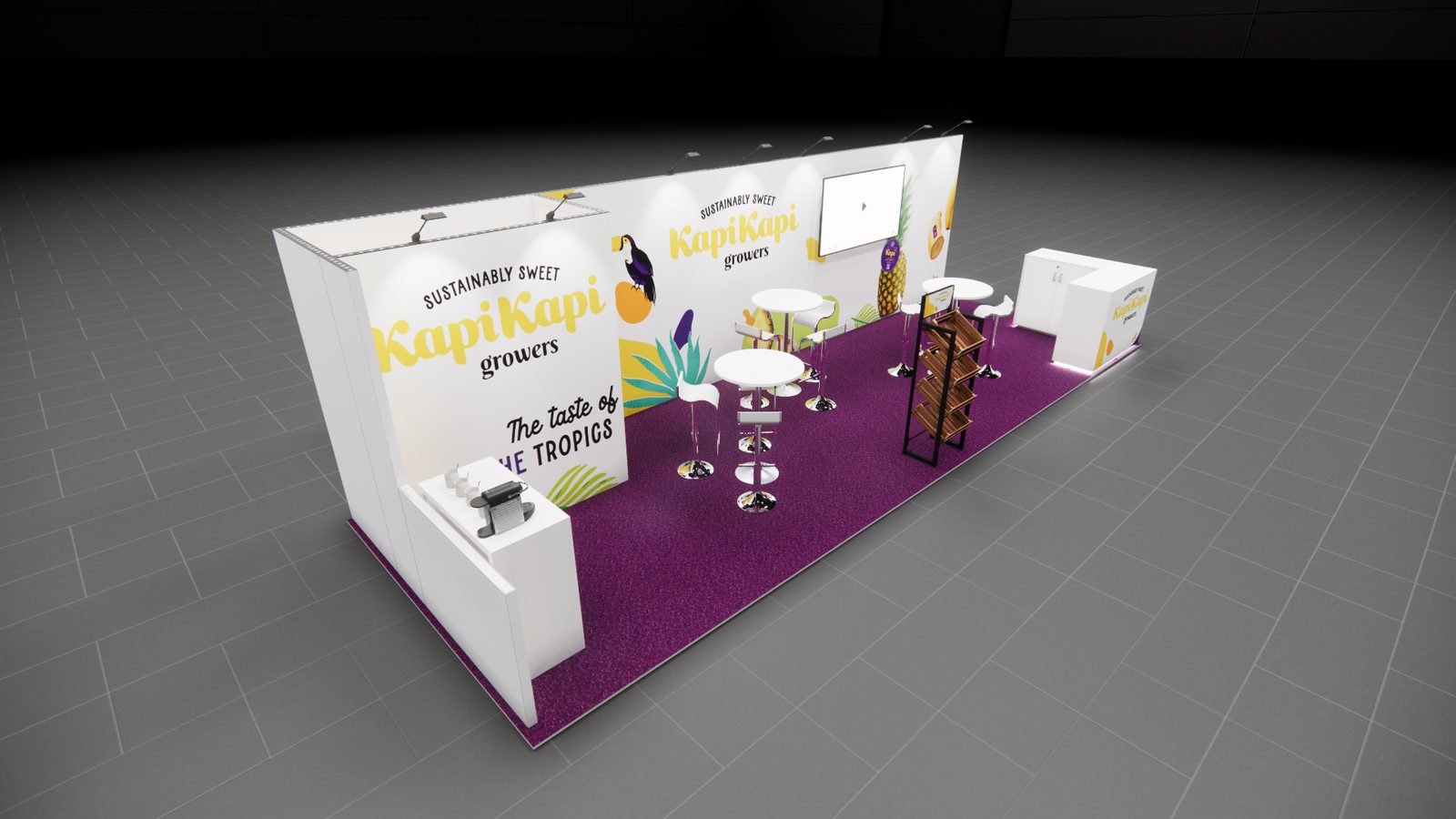 Kapi 10x30 Trade Show Exhibit Rental 3