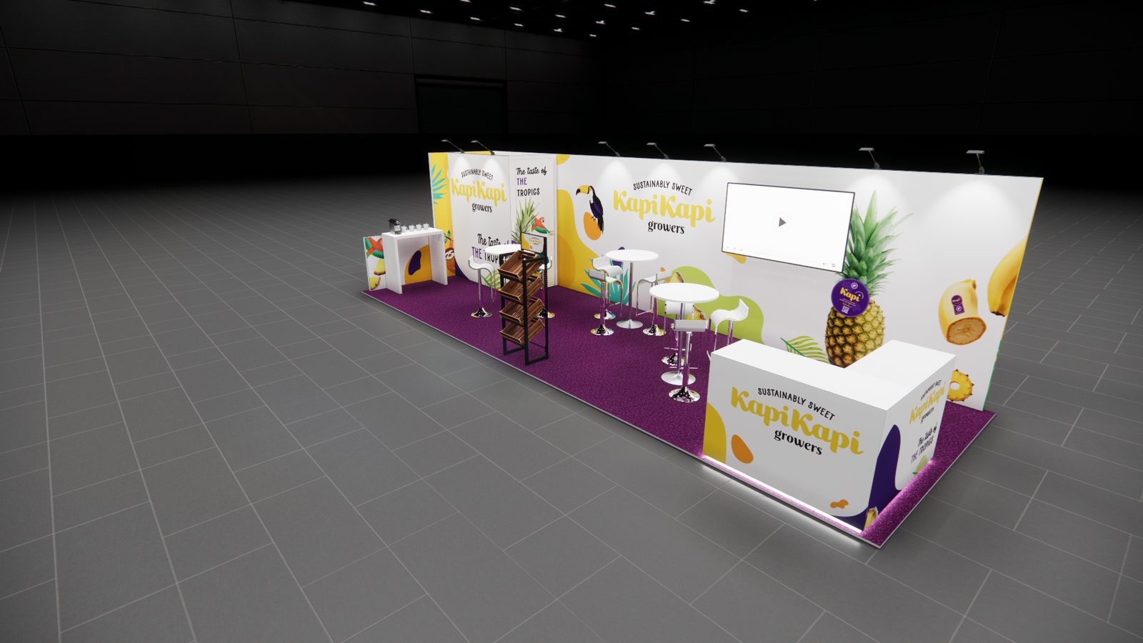 Kapi 10x30 Trade Show Exhibit Rental 5