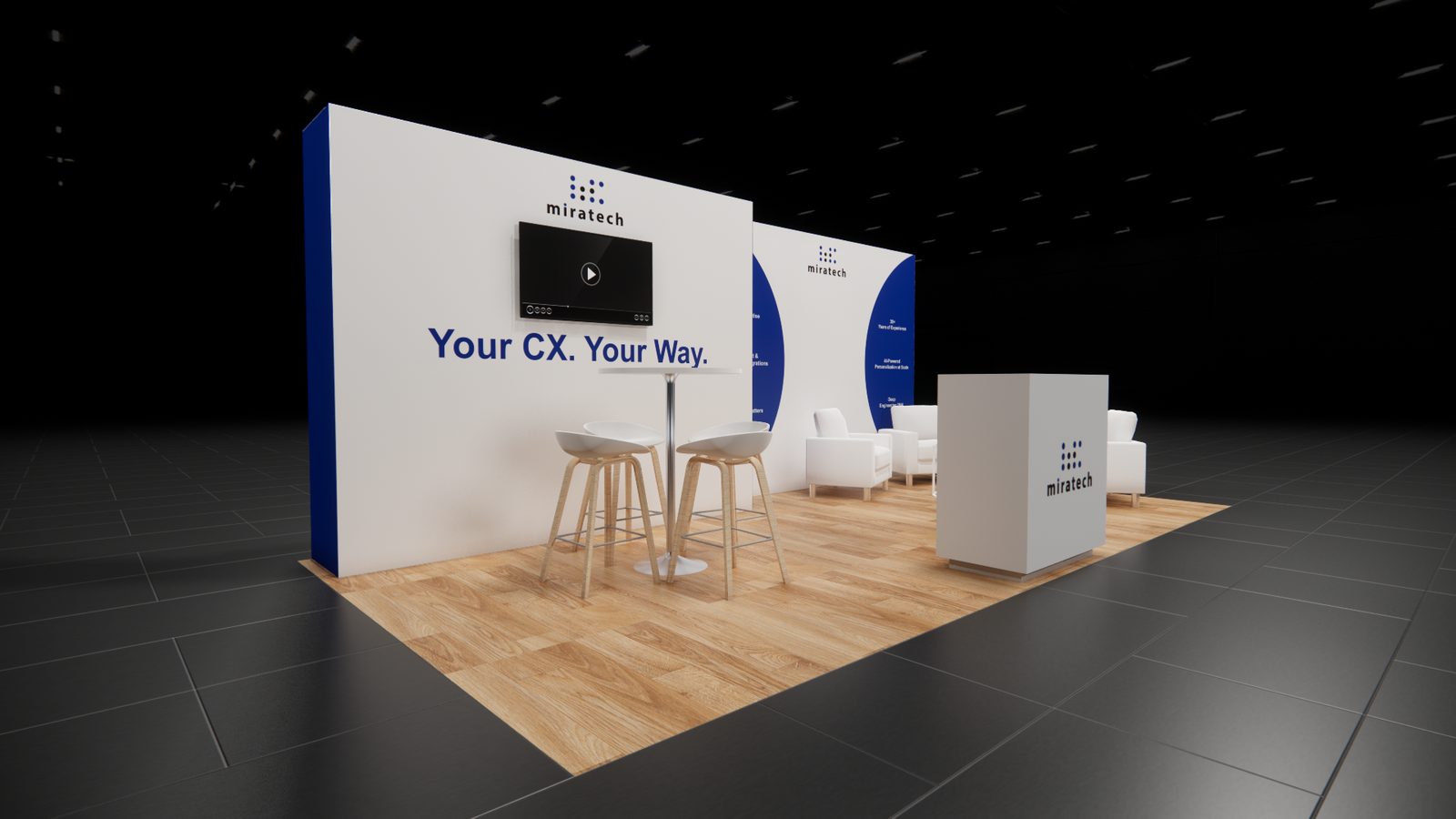 Miratech 10x20 Trade Show Exhibit Rental 2