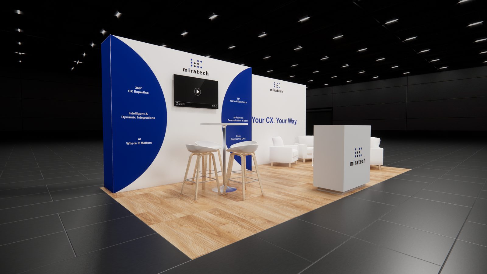 Miratech 10x20 Trade Show Exhibit Rental 6