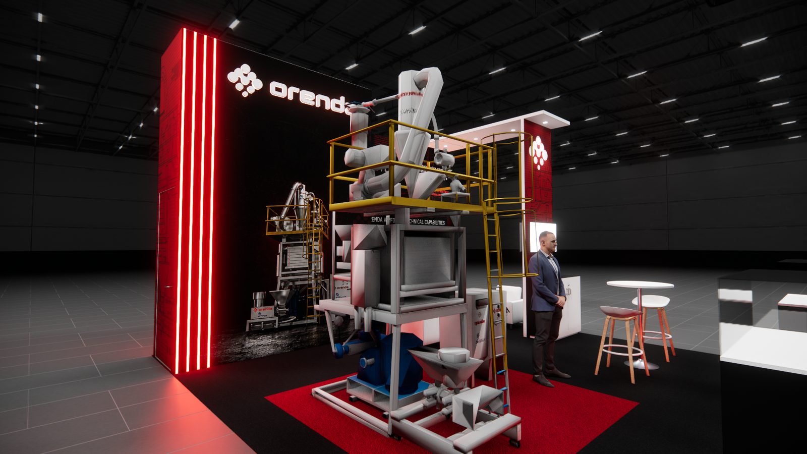 Orenda 20x40 Trade Show Exhibit Rental 4