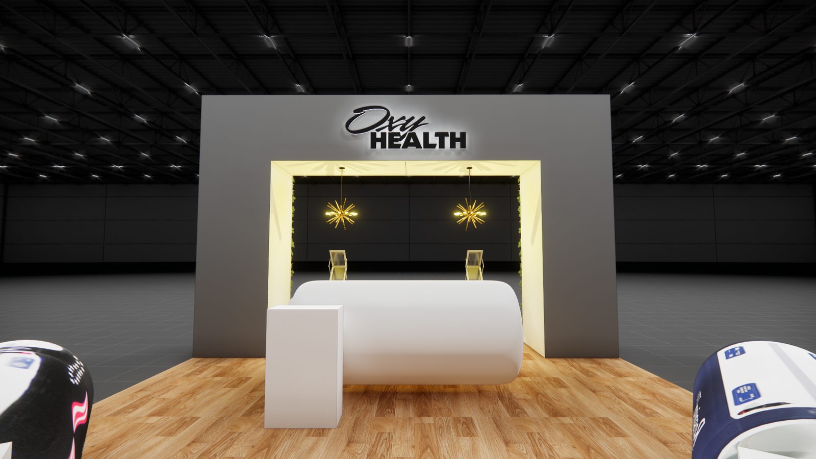 Oxyhealth 20x40 Trade Show Exhibit Rental 2