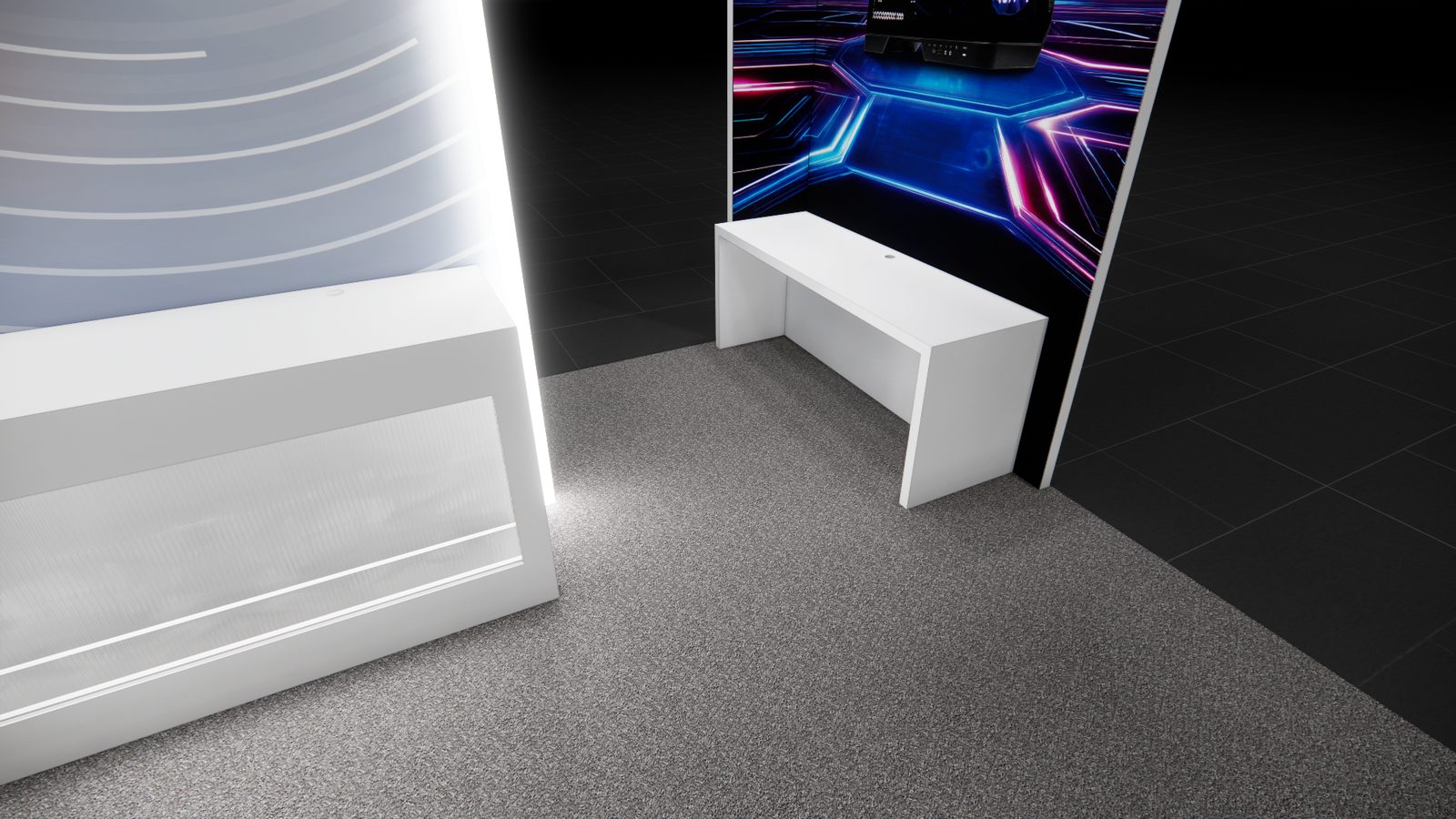 Reaction Space Msi 20x20 Trade Show Exhibit Rental 2