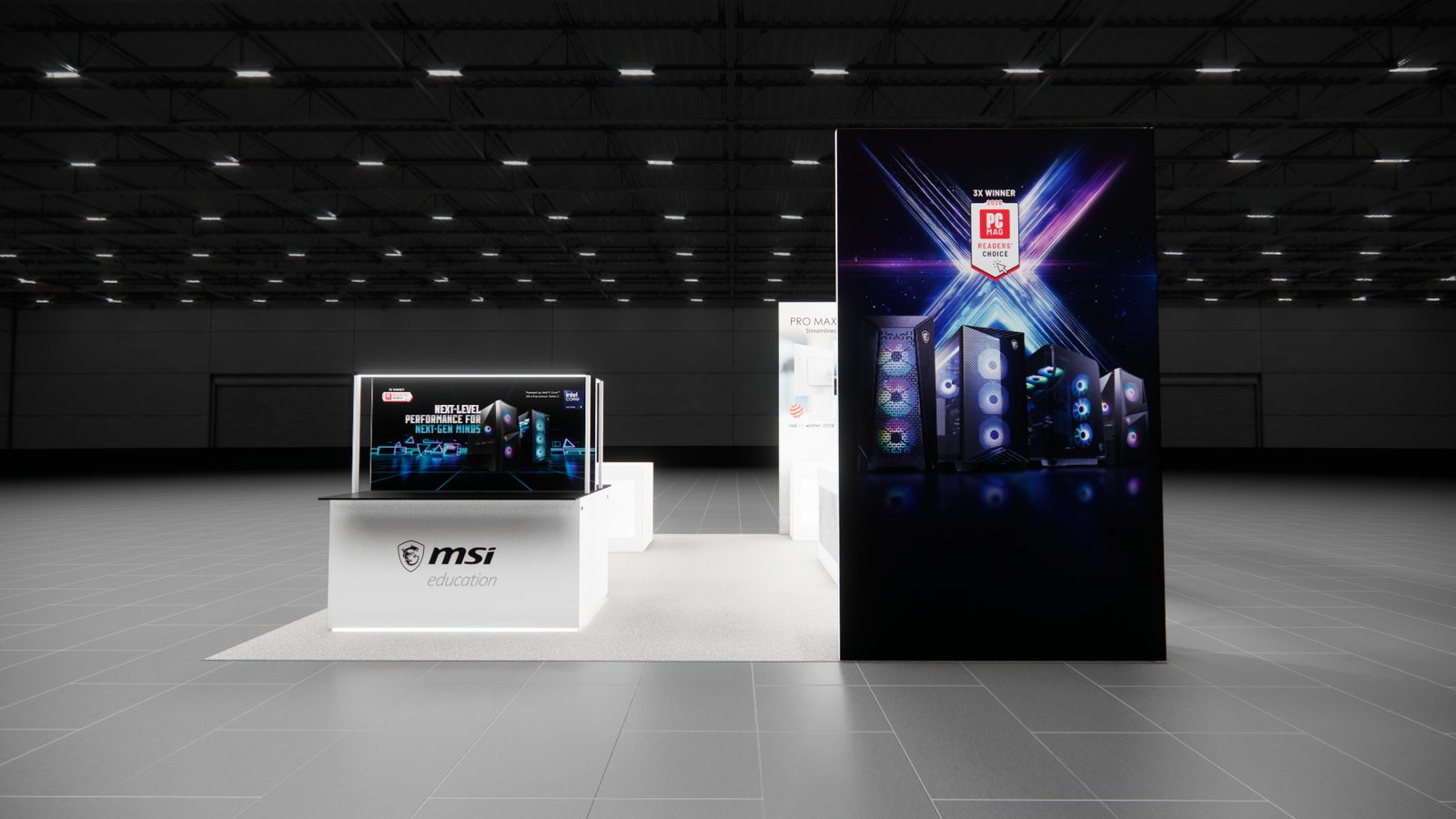 Reaction Space Msi 20x20 Trade Show Exhibit Rental 6