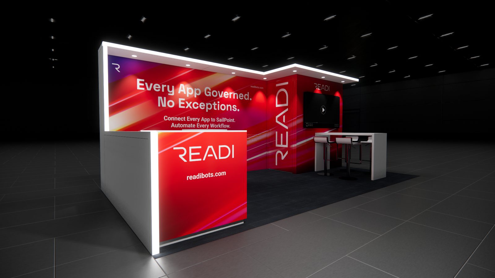 Readibots 10x20 Trade Show Exhibit Rental 6