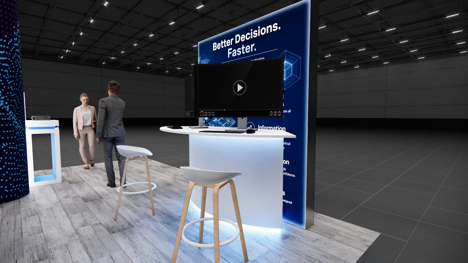 Rgb Spectrum 20x30 Trade Show Exhibit Rental 5