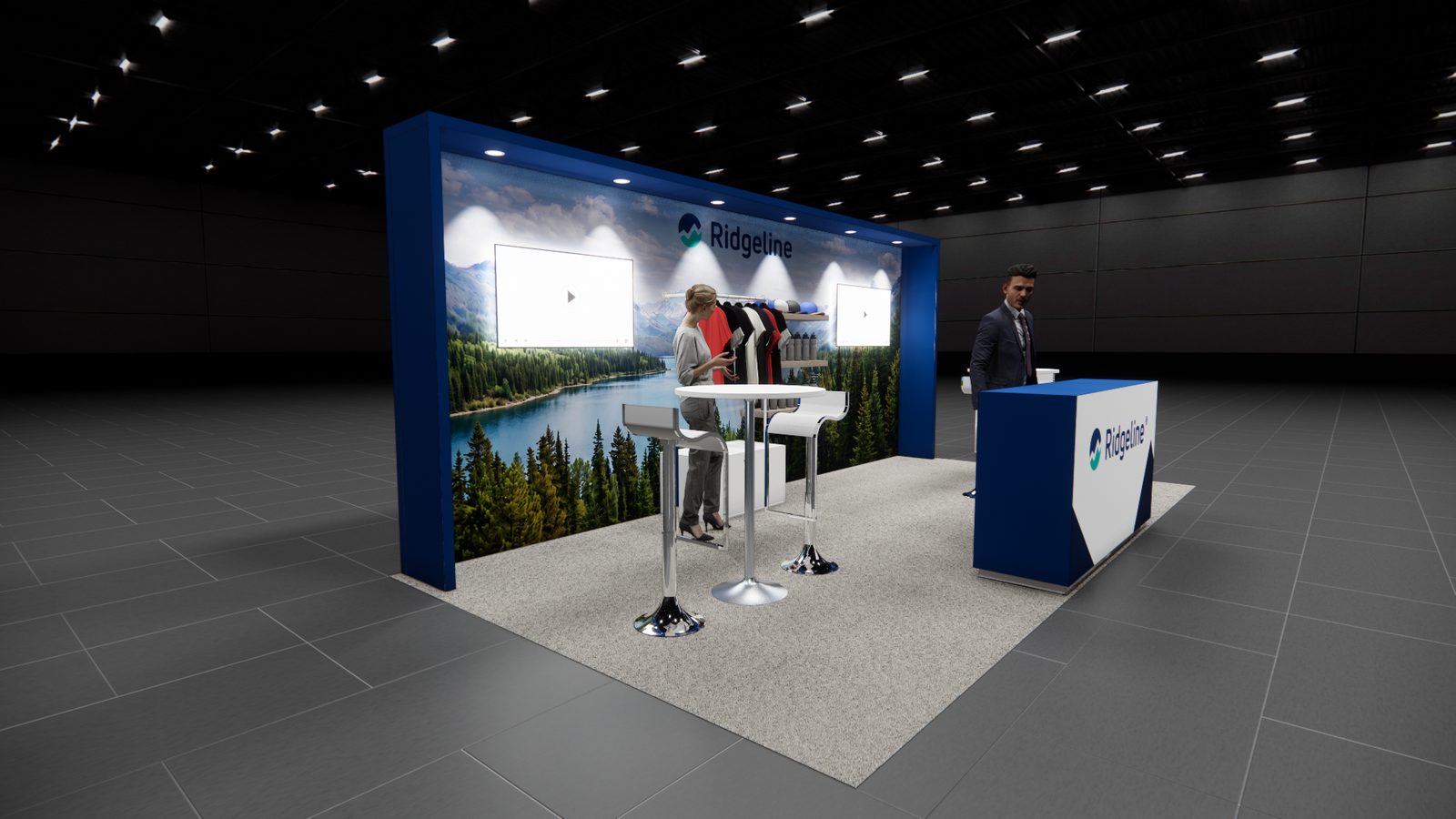 Ridgeline 10x20 Trade Show Exhibit Rental 4