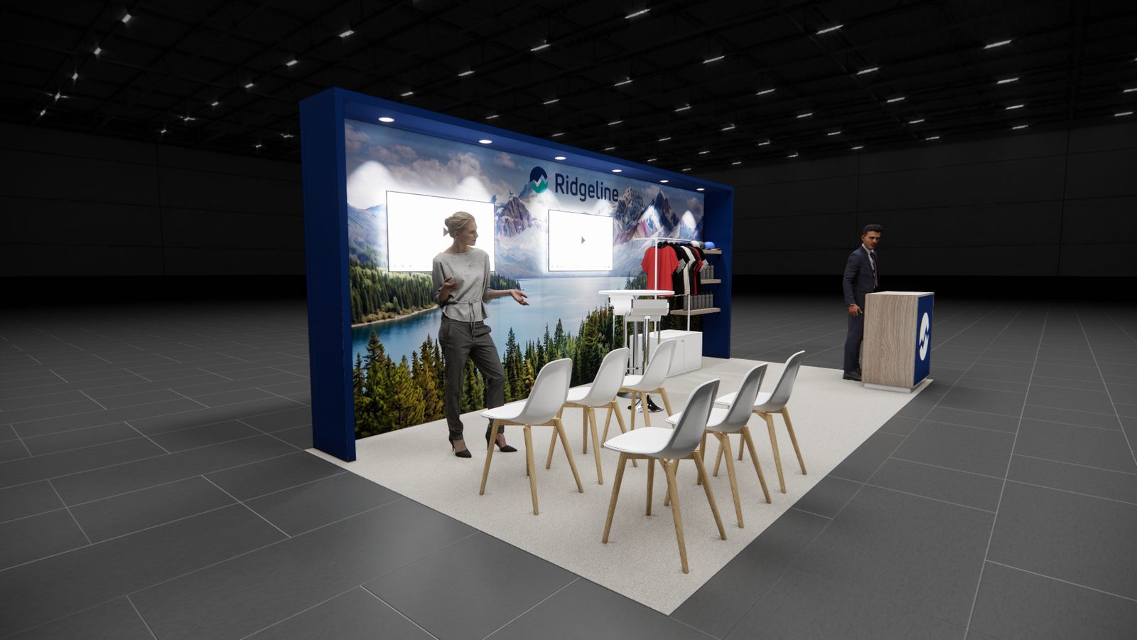 Ridgeline 10x20 V2 Trade Show Exhibit Rental 4