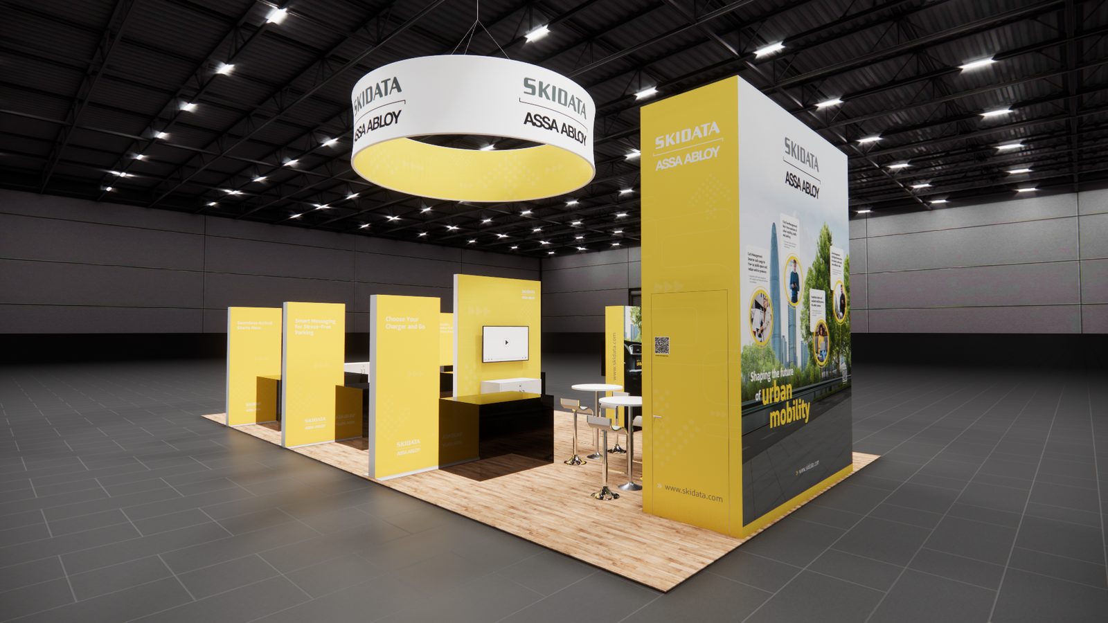 Skidata 20x40 Trade Show Exhibit Rental 3