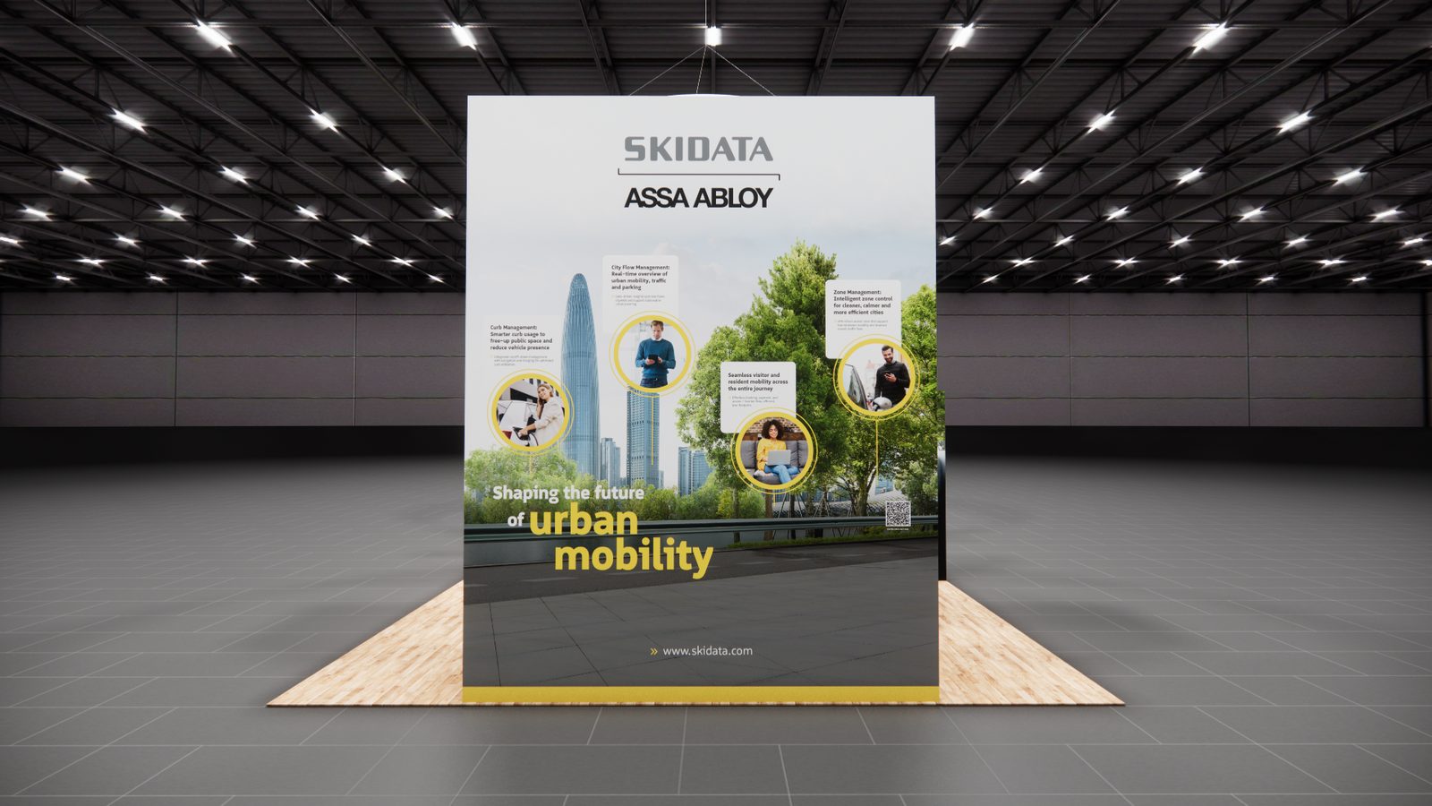 Skidata 20x40 Trade Show Exhibit Rental 4