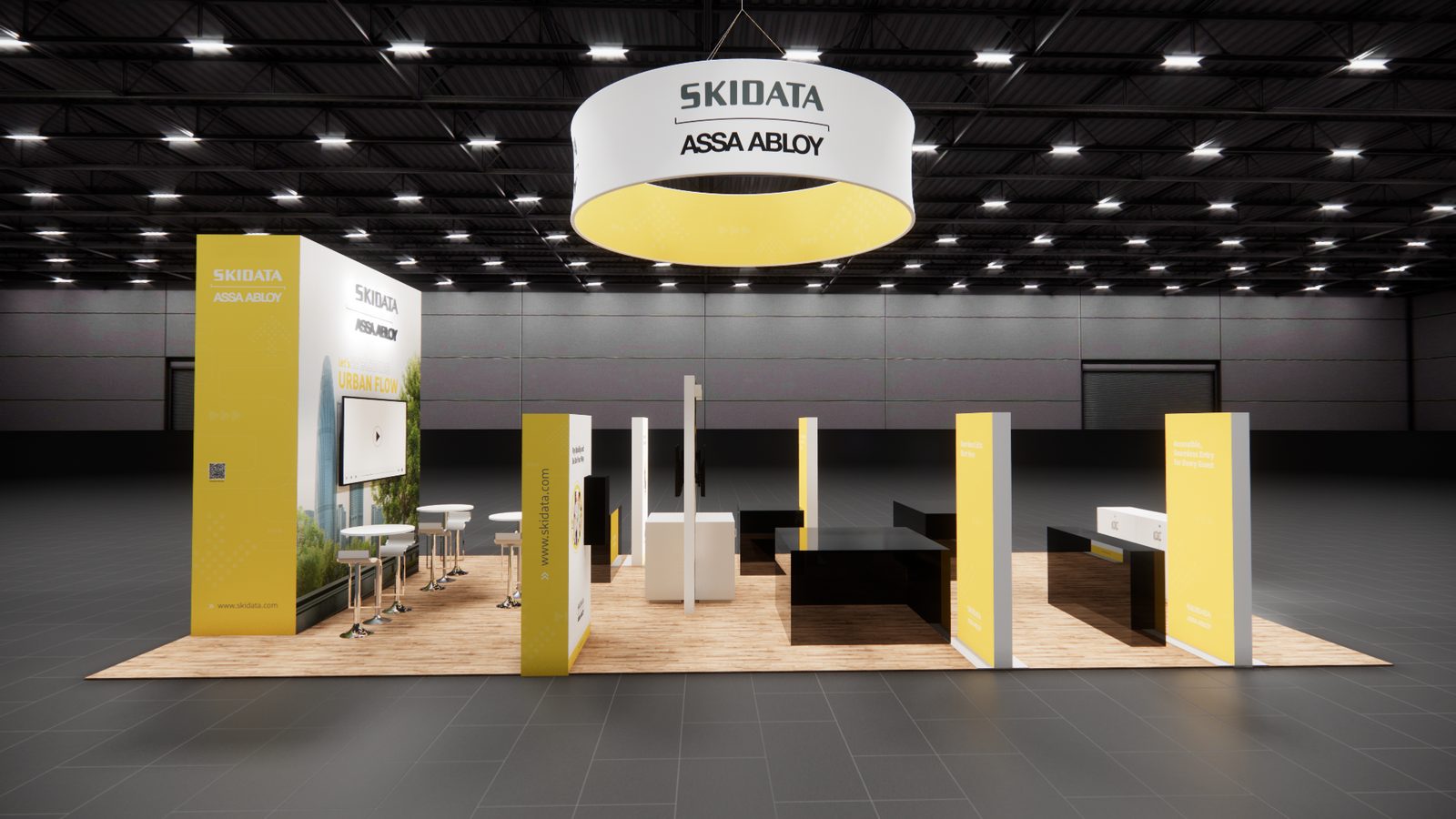 Skidata 20x40 Trade Show Exhibit Rental 6