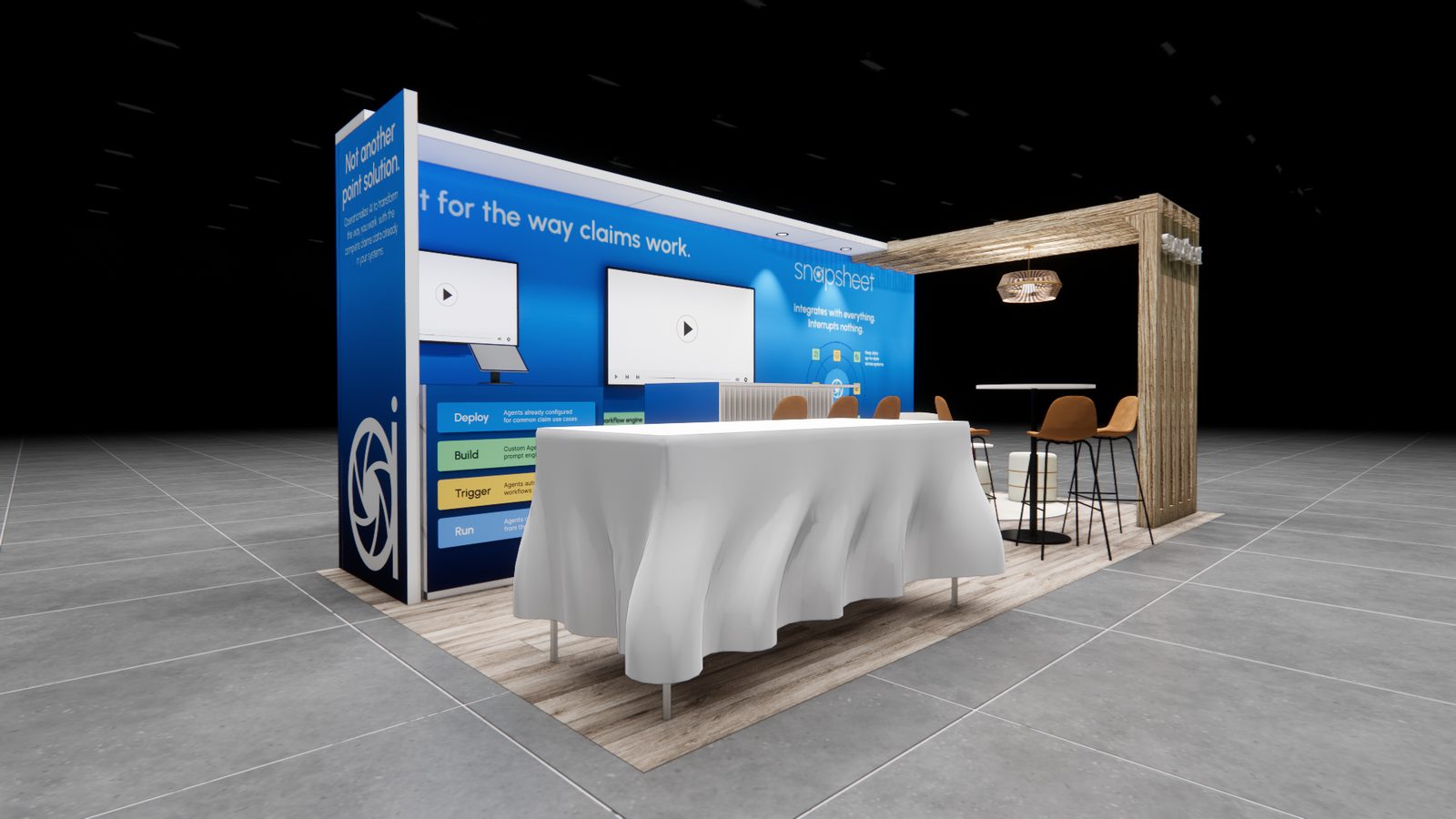 Snapsheet 10x20 Trade Show Exhibit Rental 4