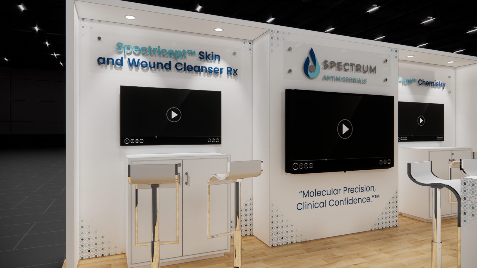 Spectrum Antimicrobials 10x20 Trade Show Exhibit Rental 6