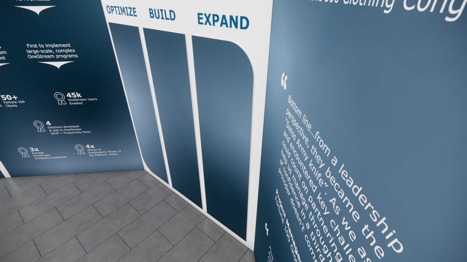 Teather Trade Show Exhibit Rental 6