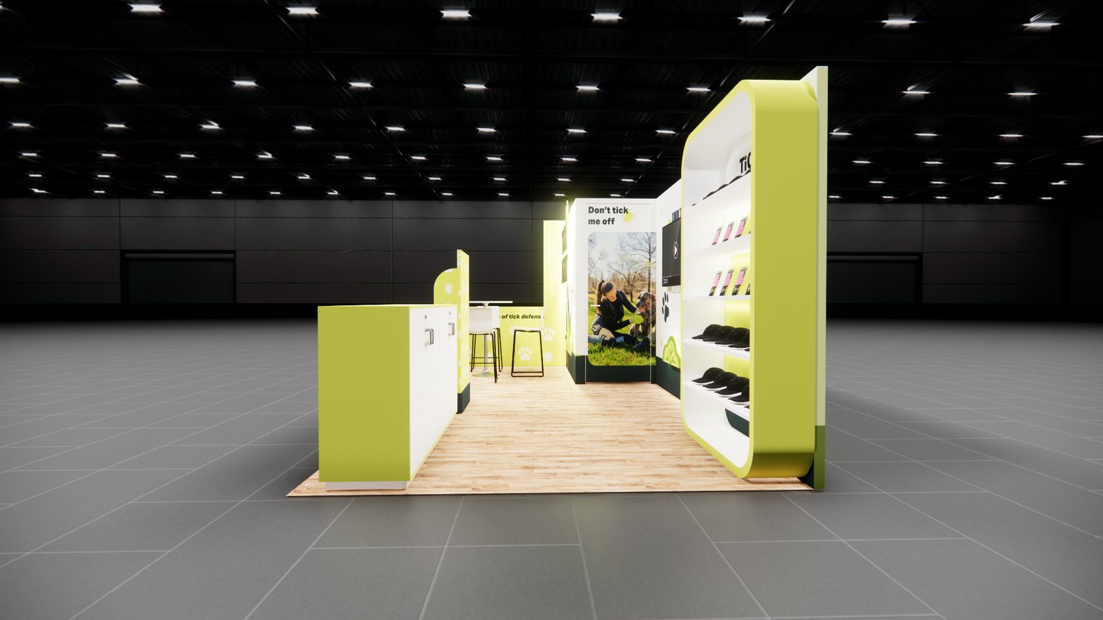 Tickmitt 10x20 Trade Show Exhibit Rental 3