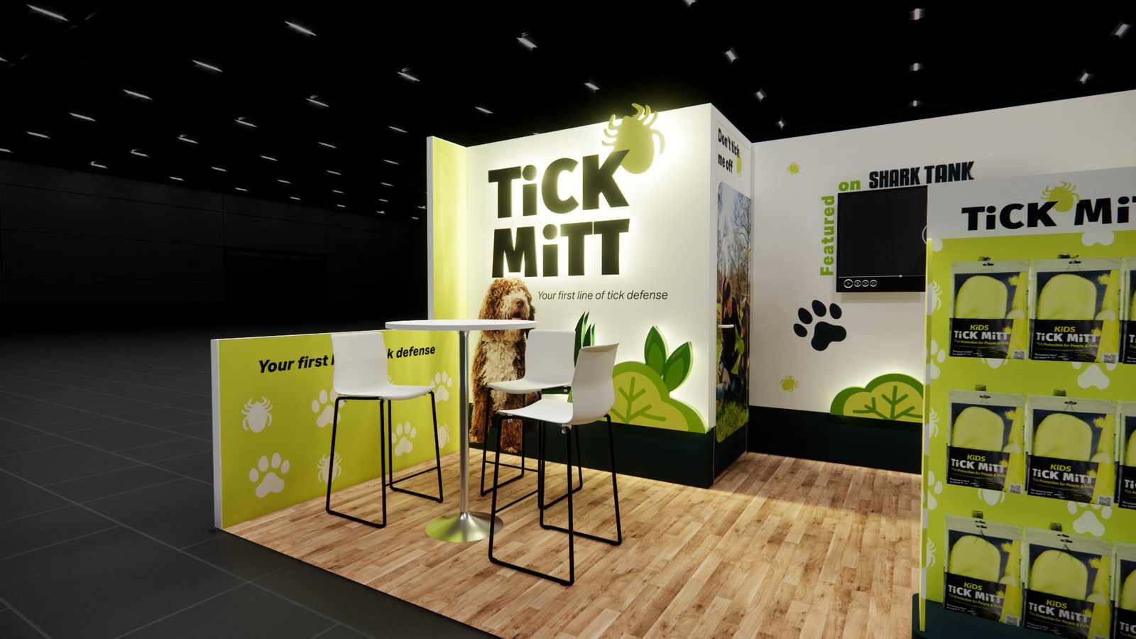 Tickmitt 10x20 Trade Show Exhibit Rental 4