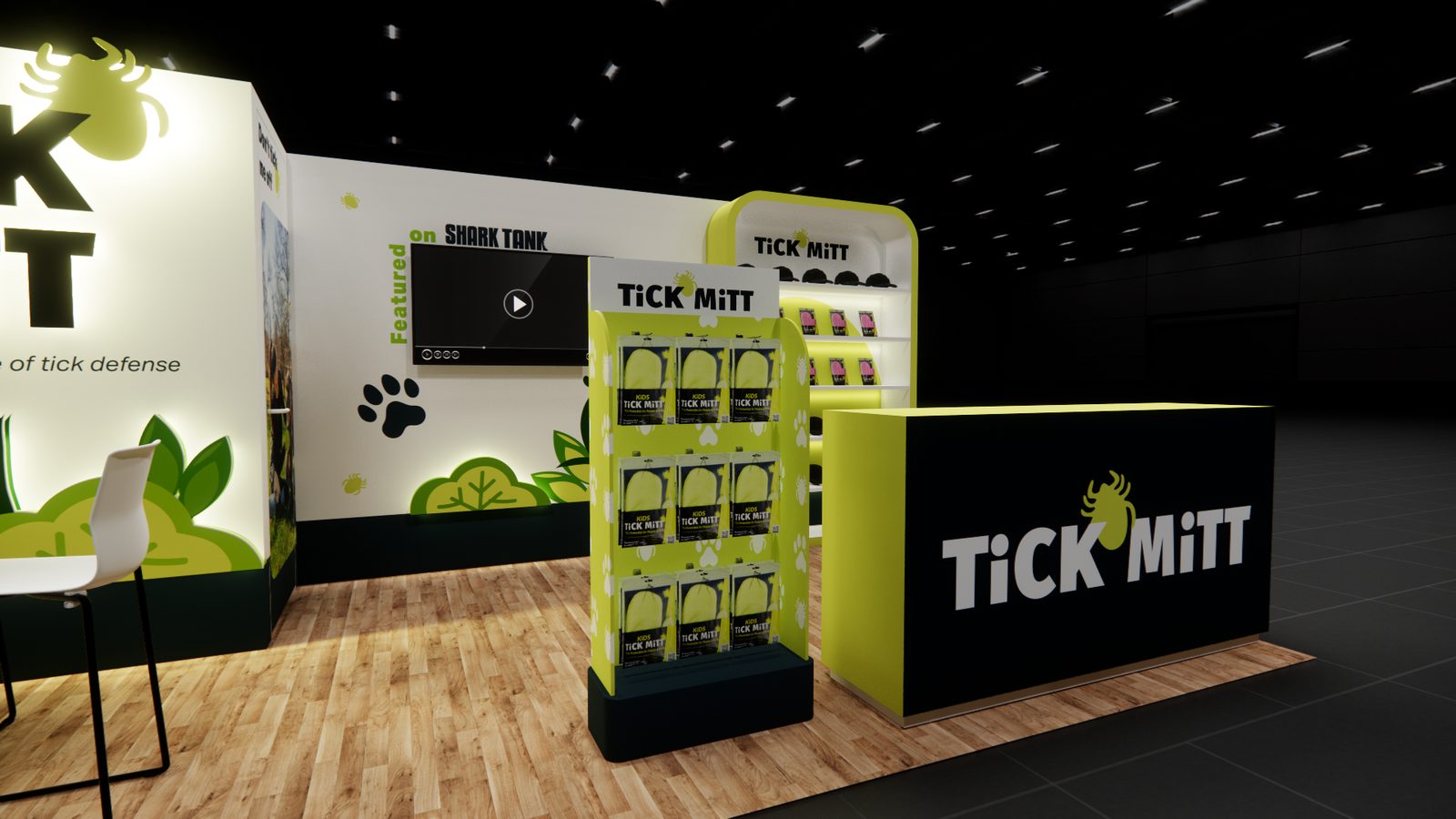 Tickmitt 10x20 Trade Show Exhibit Rental 5