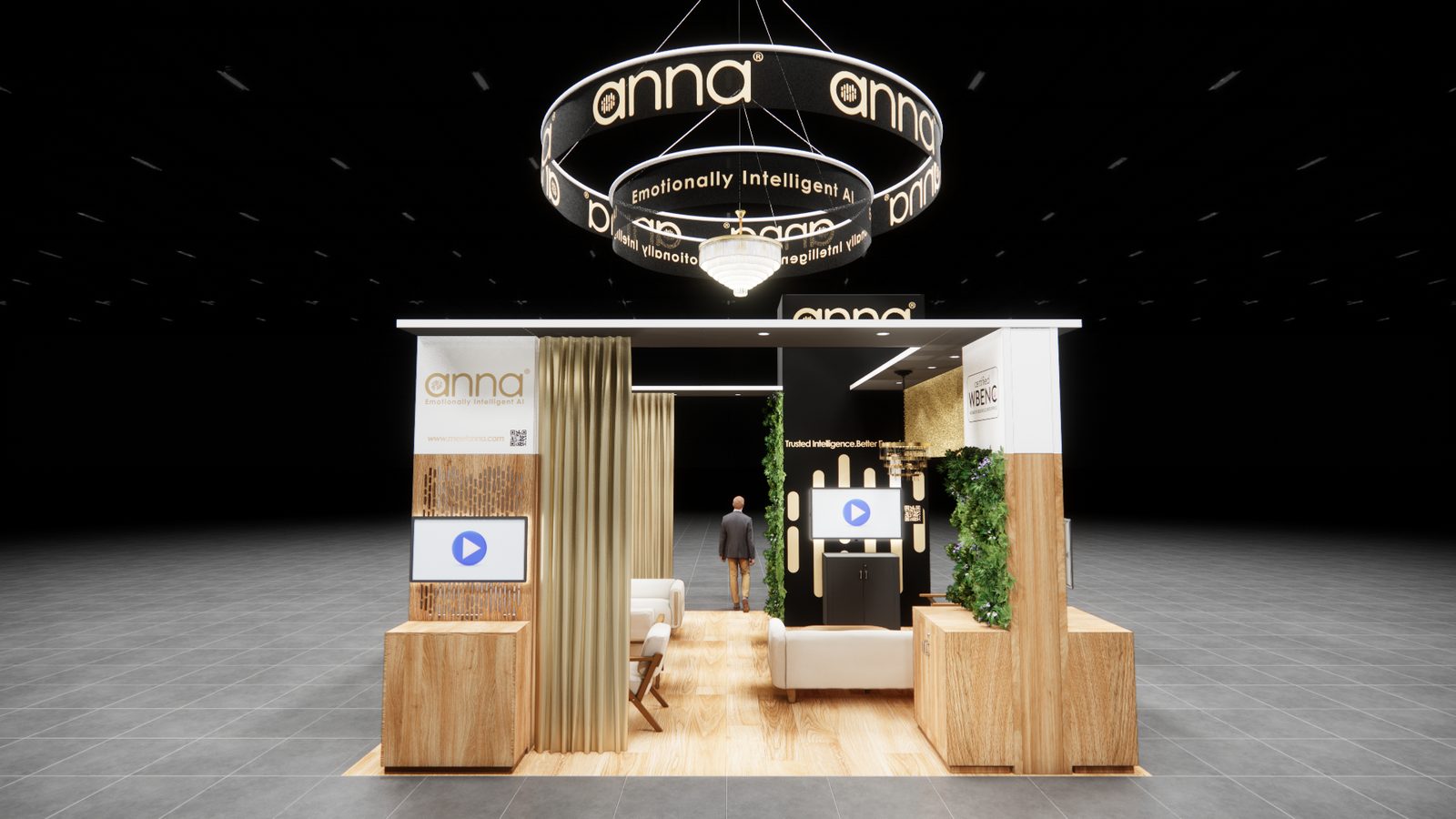 Tpg 20x20 Trade Show Exhibit Rental 1