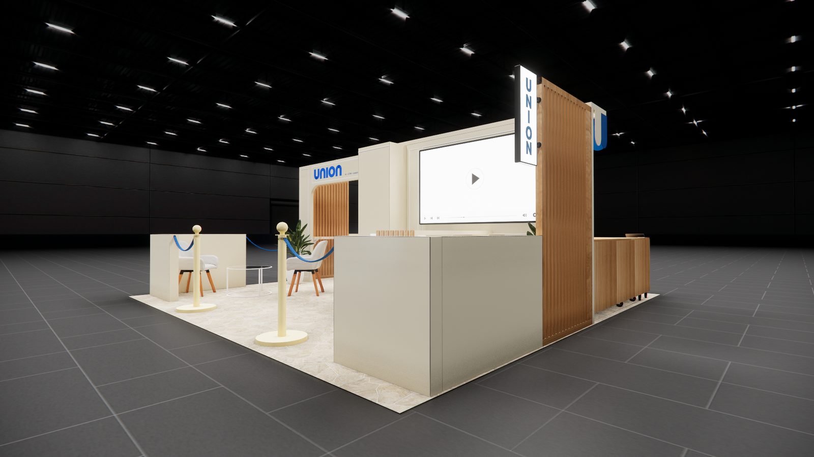 Union 20x20 Trade Show Exhibit Rental 3