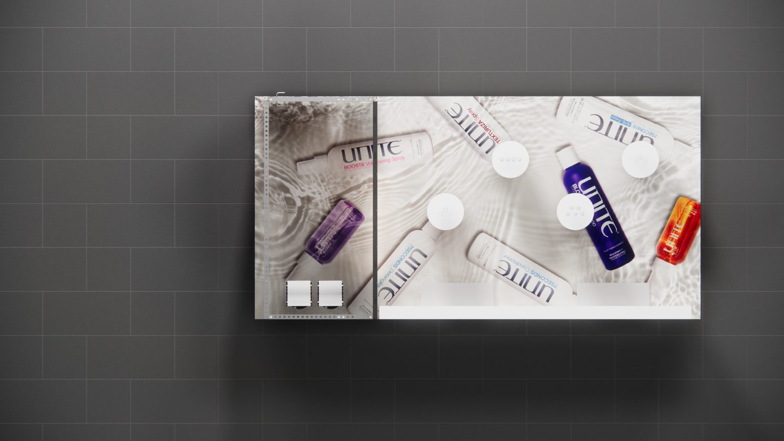 Unite Hair 10x20 Trade Show Exhibit Rental 1