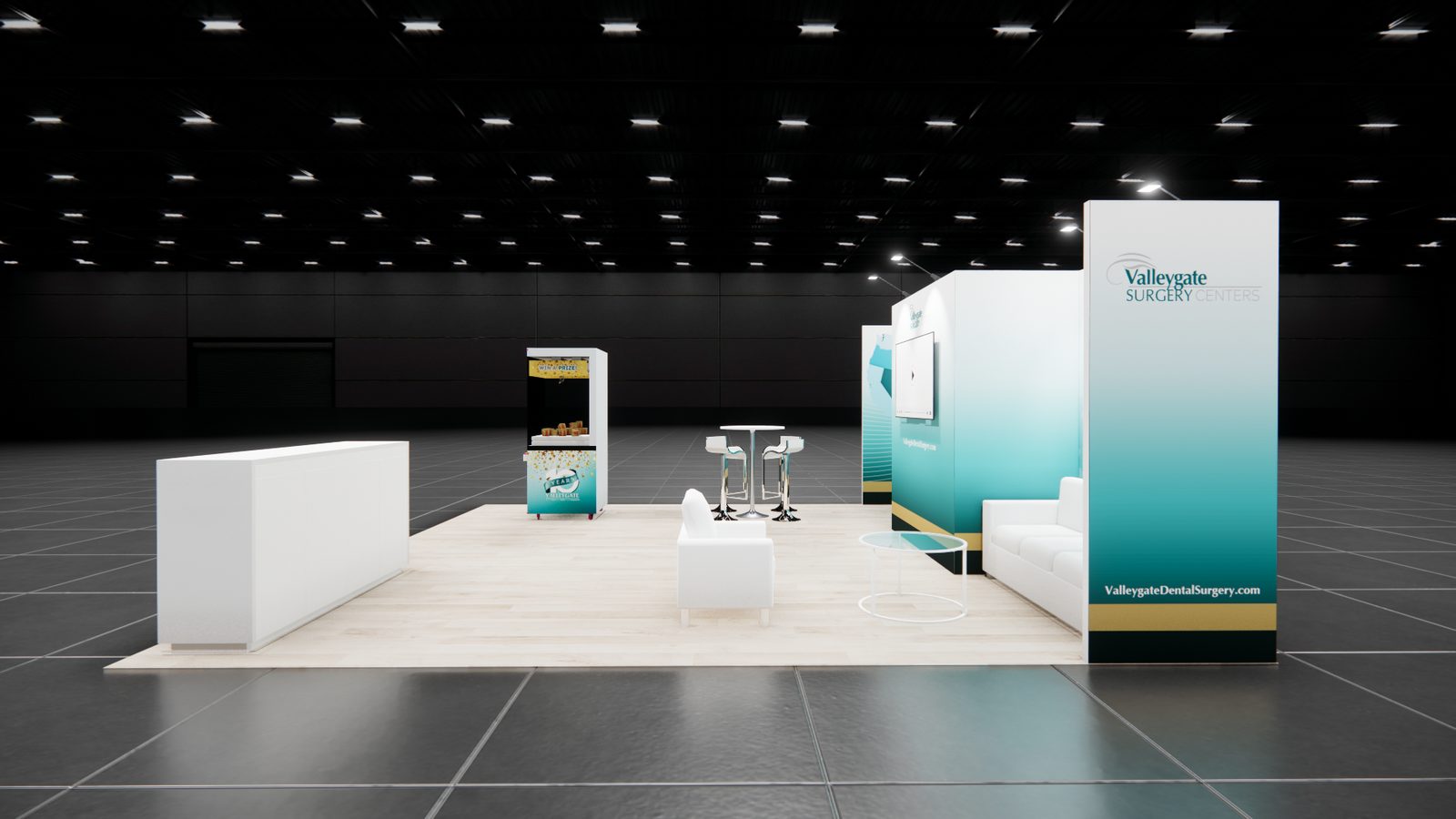 Valleygate Dental 20x20 Trade Show Exhibit Rental 2