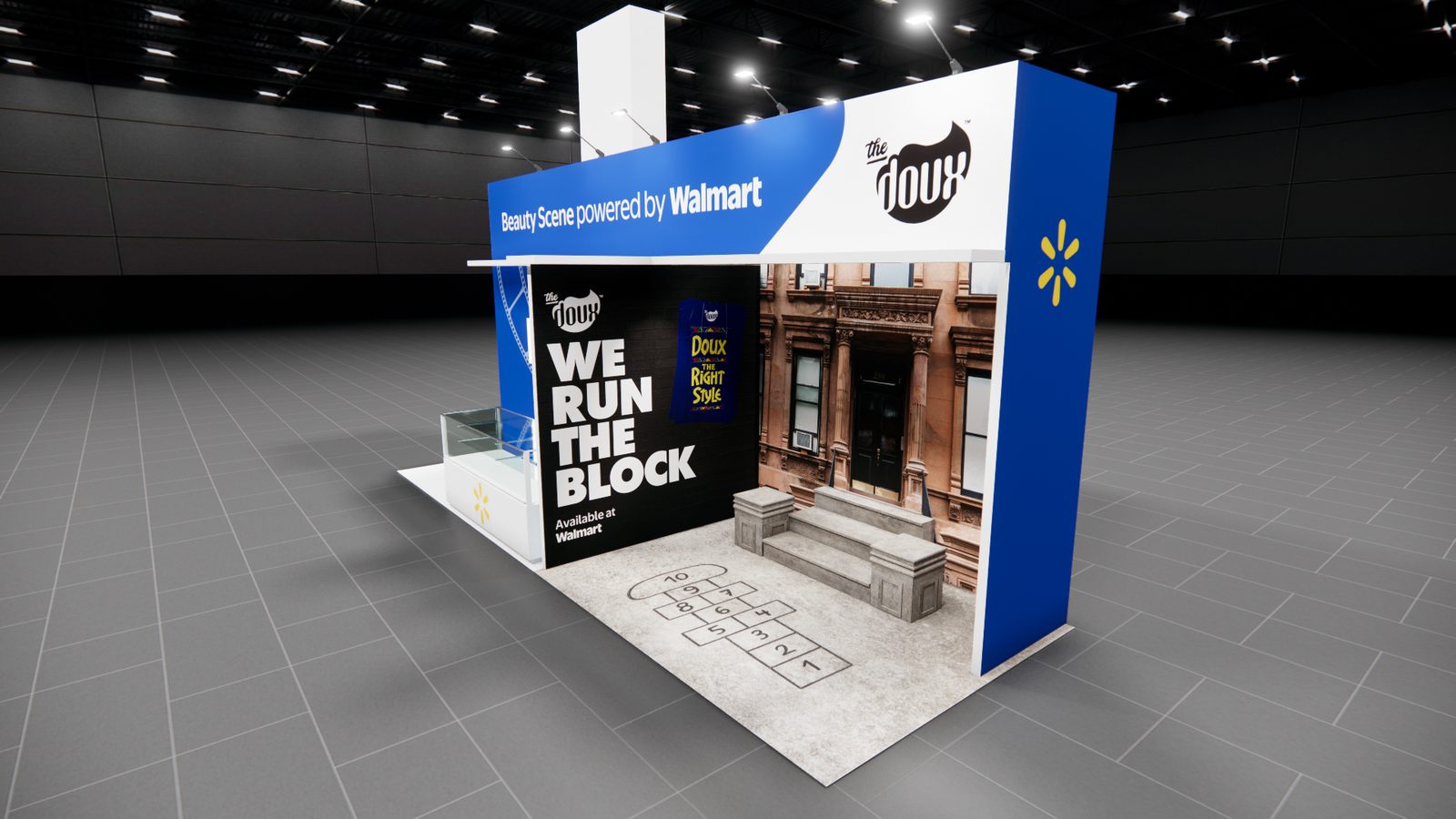 Walmart 23x8 Trade Show Exhibit Rental 1