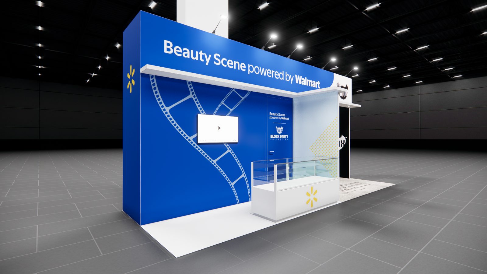 Walmart 23x8 Trade Show Exhibit Rental 2
