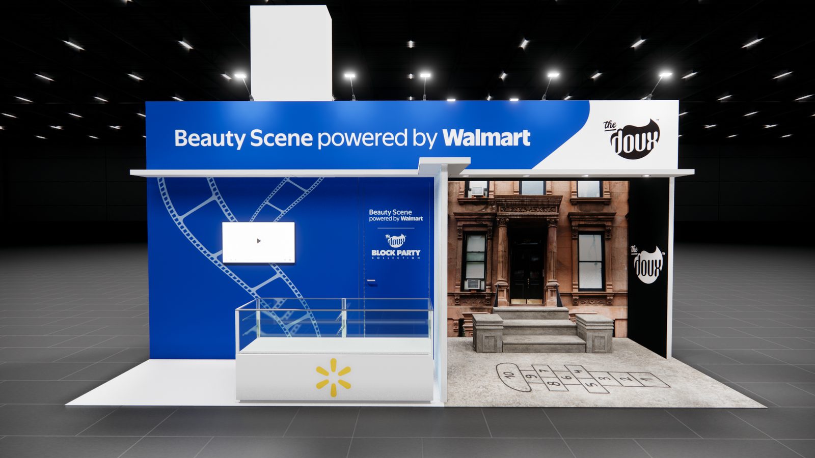 Walmart 23x8 Trade Show Exhibit Rental 5